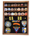 Challenge Coin / Medals / Pins / Badges / Ribbons / Insignia /Combo Display Case Cabinet - sfDisplay.com