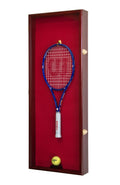 Tennis Racket and Ball Display Case Cabinet - sfDisplay.com