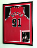 X-Large Double Matted Jersey Display Frame - sfDisplay.com